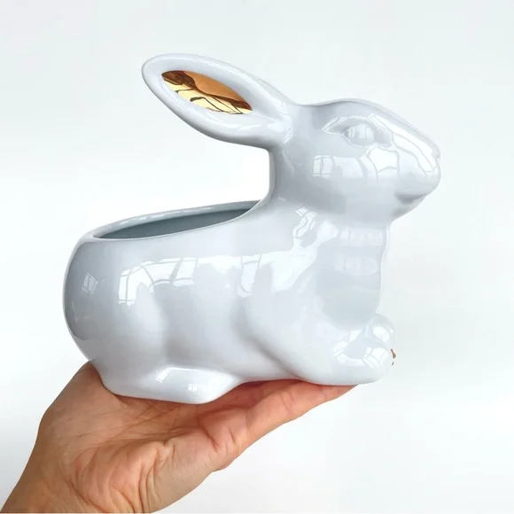 Threshold Rabbit-Shaped Porcelain Candy Dish - Picture 9 of 14